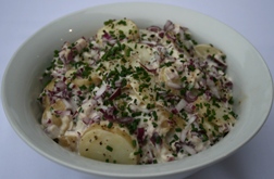 potato chive salad